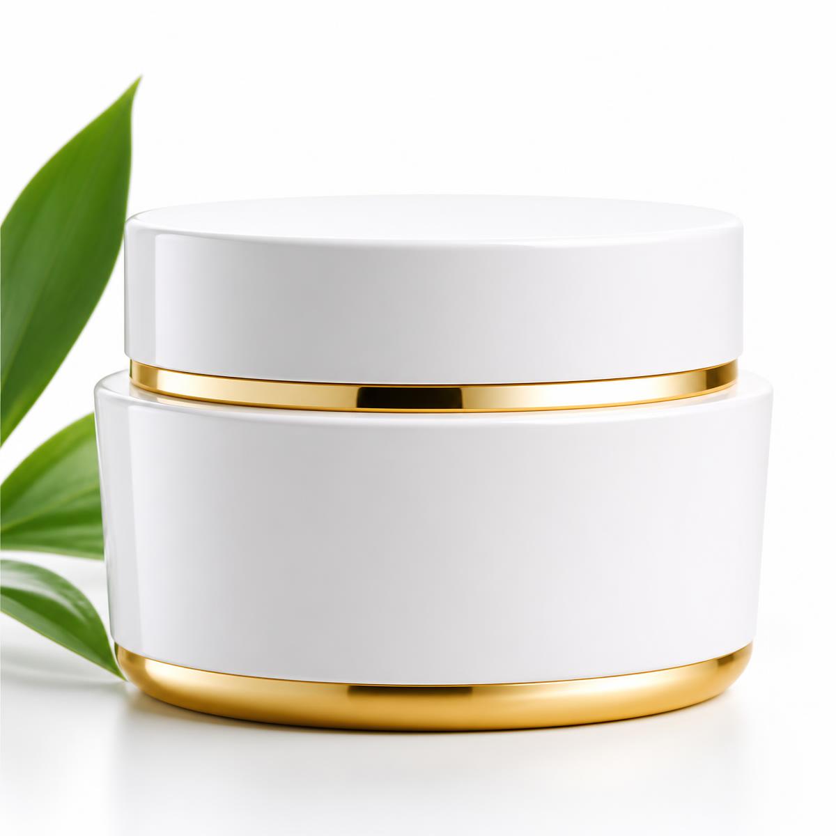 AM Global Cream premium white and gold jar